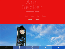 Tablet Screenshot of annbecker.com